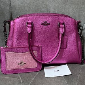 ❌SOLD❌ Beautiful Coach bag with card wallet